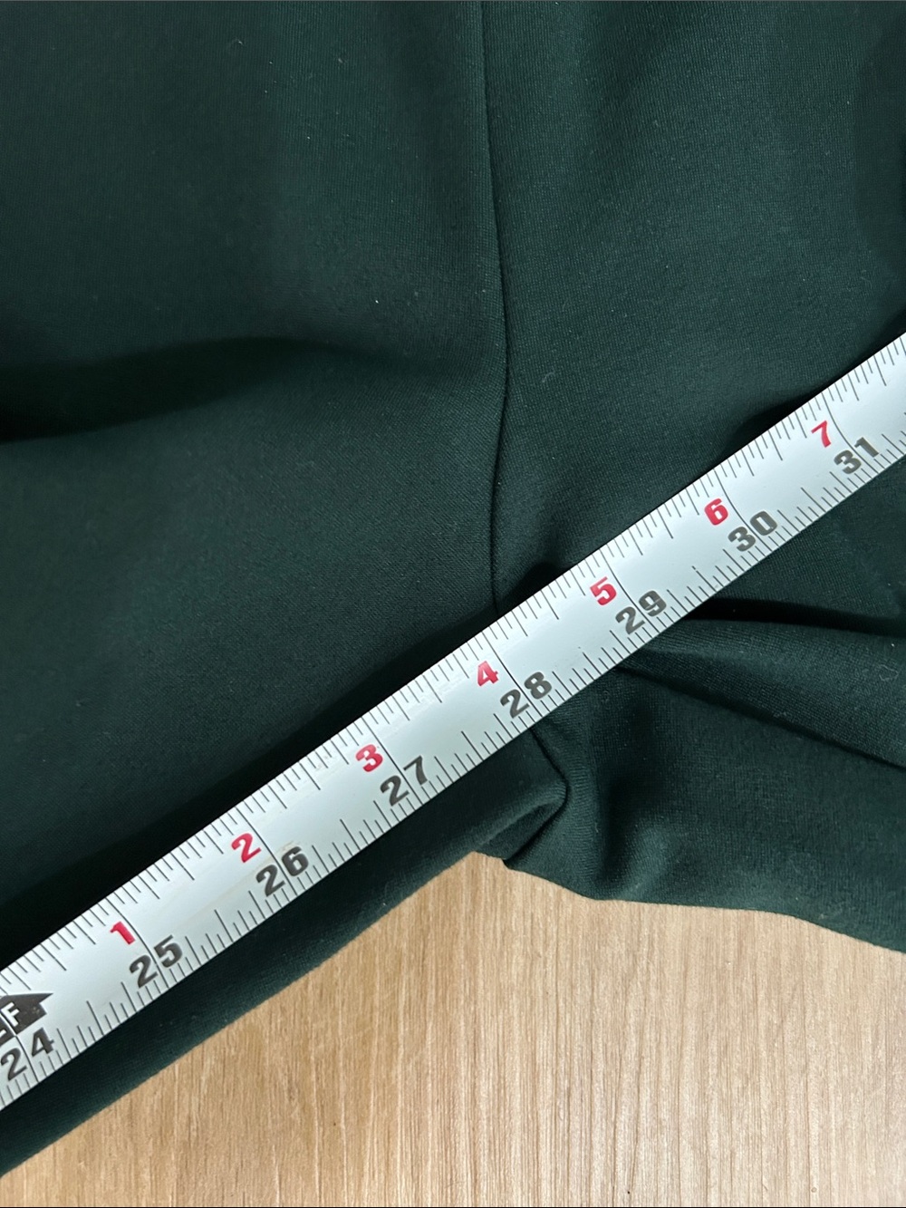 NWT - MAISON D’ AMÉLIE Ponte Pants in Forest Green - Picture 9 of 9